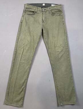 Agave Denim Classic The Standard Straight Size 31 Olive Green Twill Pants